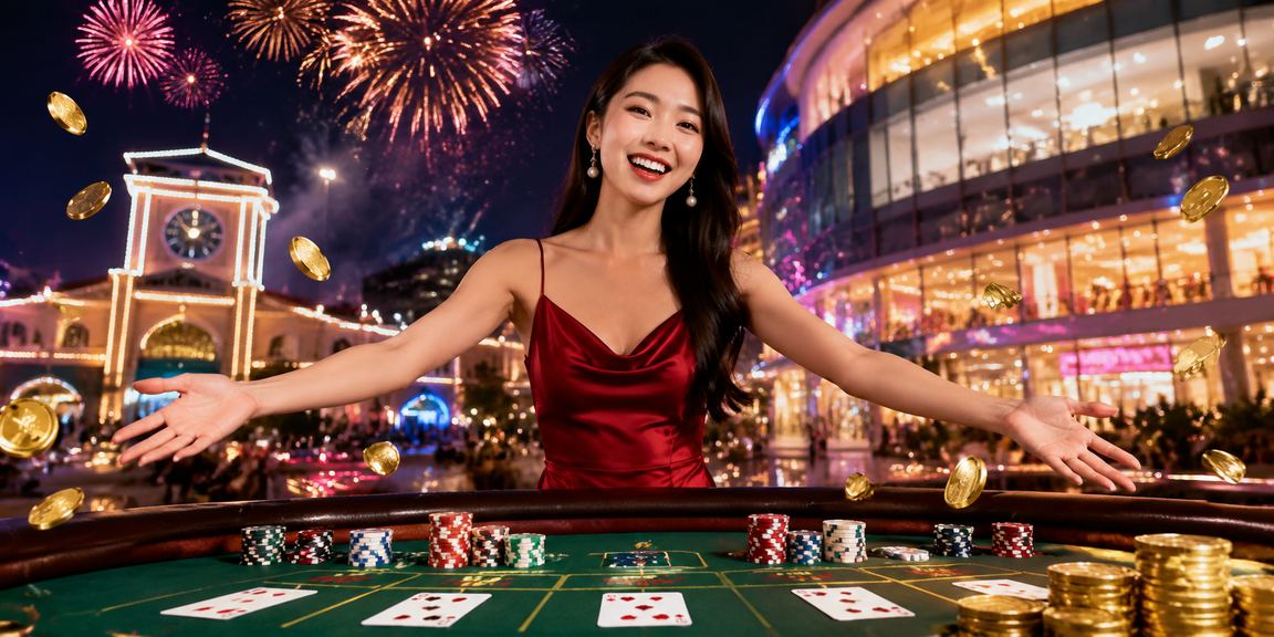 Không khí lễ hội baccarat sôi động tại TP.HCM với người chơi tập trung theo dõi kết quả trực tiếp trên màn hình lớn